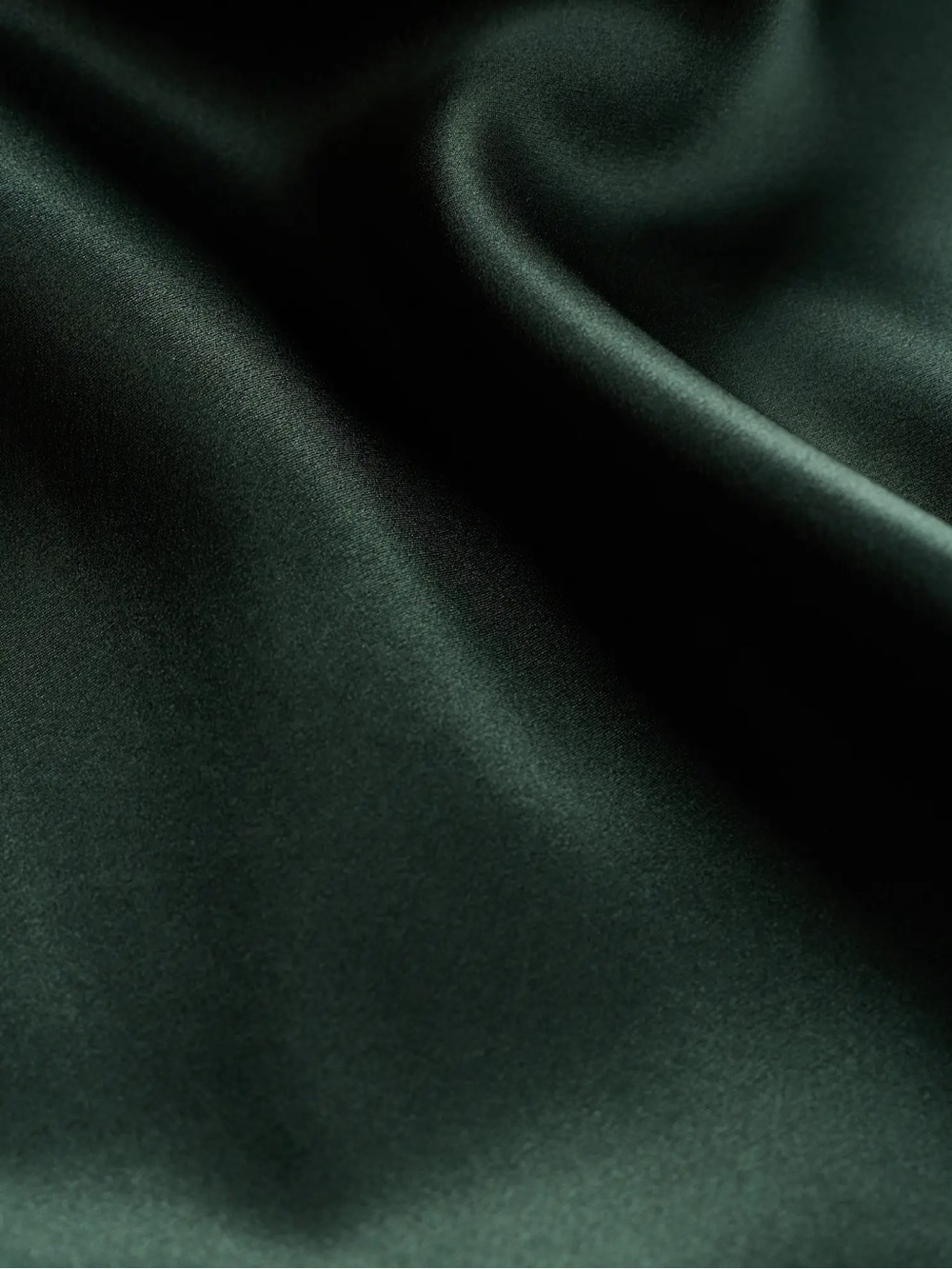 Quince 100% Washable Silk Strapless Midi Dress Deep Forest Green Maxi S 4 6 - Picture 8 of 10